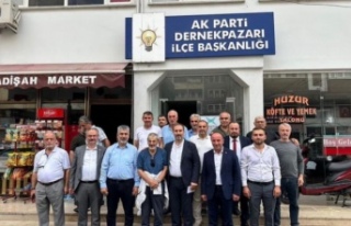 Ak Parti Dernekpazarı ilçe Divan’ı toplandı.