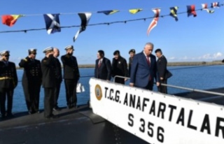 Vali Yıldırım'dan TCG Anafartalar'a Ziyaret