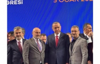 Cumhurbaşkanı Erdoğan başkanlarla bir araya geldi